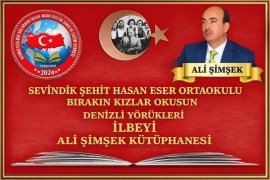 Yörük İl Beyi Ali Şimşekten Kütüphane