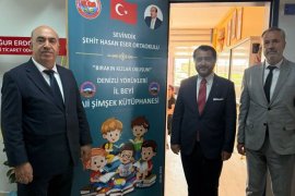 Yörük İl Beyi Ali Şimşekten Kütüphane
