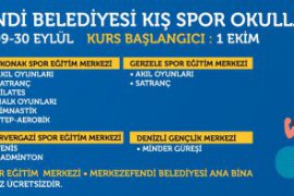 MERKEZEFENDİ’DE KIŞ SPOR OKULLARI START ALIYOR