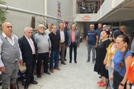 Denizli Yörükleri Derneğinde  nöbet değişimi.
