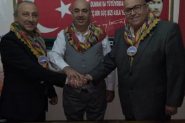 Denizli Yörükleri Derneğinde  nöbet değişimi.