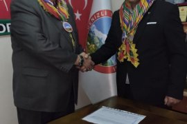 Denizli Yörükleri Derneğinde  nöbet değişimi.