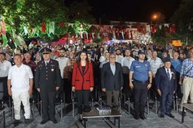 Baklan da 15 Temmuz'un 10 yıl dönümü anıldı.