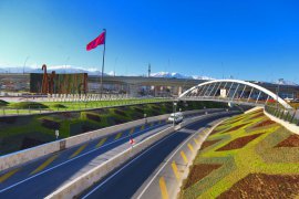 DENİZLİ’DE KAVŞAKLARI 141 MİLYON 350 BİN ARAÇ KULLANDI