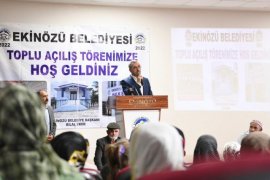 BAŞKAN BİLAL EKER’DEN EKİNÖZÜNE YATIRIM ATAĞI