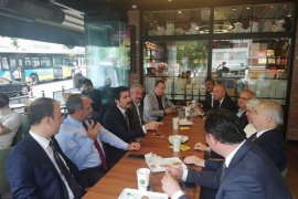 AK Parti'nin Başkanları ile Milletvekilleri Yıldırım İçin İstanbul'da