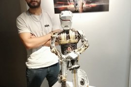 Medaş Sanat Galerisinde Robotik Tasarım Sergisi