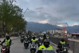 Denizli'de Muhafazakar Motorcular etkinlikleriyle Tam Gaz