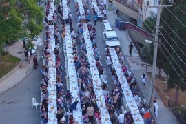 İLK SOFRA MEHMET AKİF ERSOY MAHALLESİ’NDE KURULDU