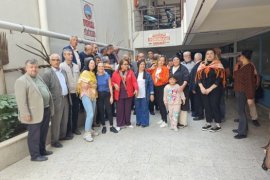 Denizli Yörükleri Derneğinde  nöbet değişimi.