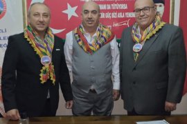 Denizli Yörükleri Derneğinde  nöbet değişimi.