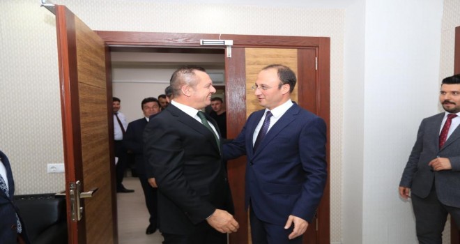 DENİZLİSPOR YÖNETİMİNDEN ÖRKİ'YE HAYIRLI OLSUN ZİYARETİ