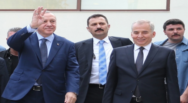 Cumhurbaşkanı Erdoğandan Başkan Osman Zolana Ziyaret