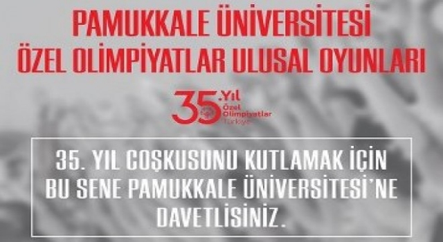 35. Özel Olimpiyatlar Başlıyor