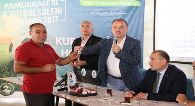 Pamukkalede 6. Futbol Şöleni Kuraları Çekildi