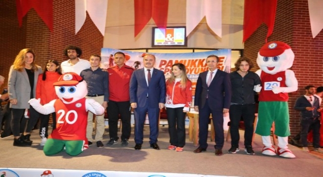 Pamukkale Spor Oyunlarına Muhteşem Açılış