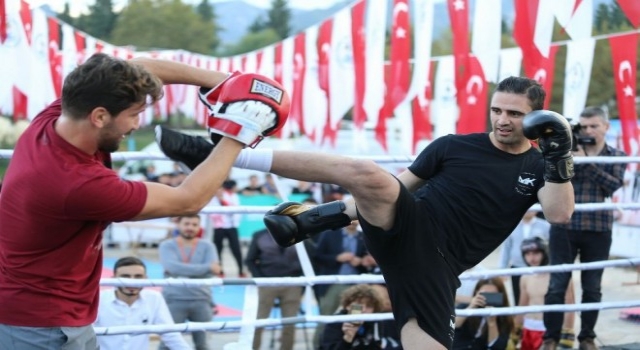 Pamukkale Spor Oyunlarında Muhteşem Gösteri
