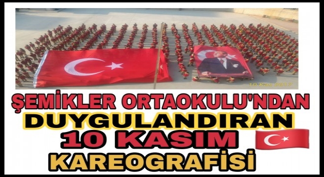 Şemikler Ortaokulu Dutgulandırdı