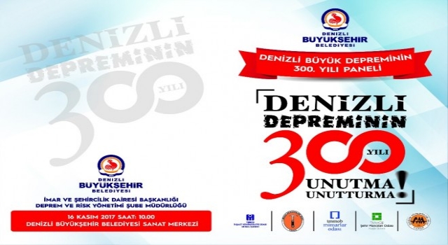 Denizli Büyük Depreminin 300. Yılı Paneli