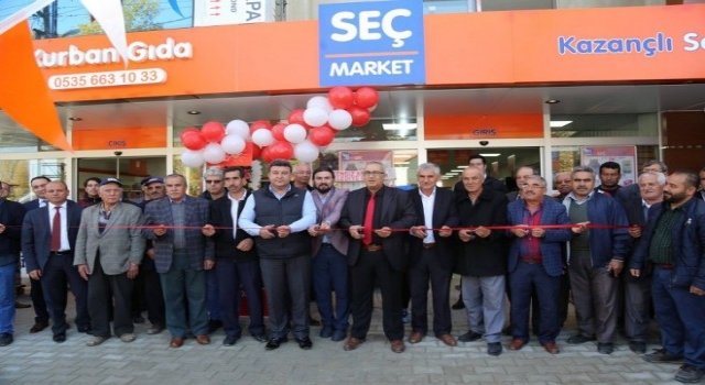Başkan Arslan Market Açılışına Katıldı