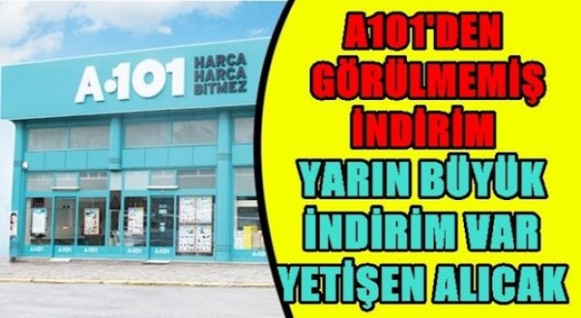 Hanımlar A101De Büyük İndirim Var..!