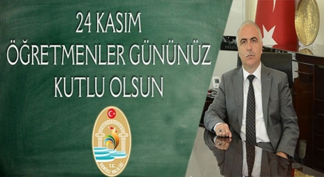 Hasan Karahanın 24 Kasım Öğretmenler Gününü Kutladı