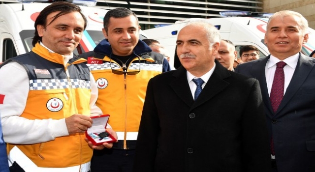 İlimiz Sağlık Hizmetlerine 4 Yeni Ambulans Daha