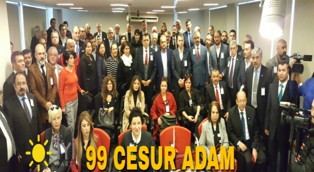 99 Cesur Adam İyi Parti İl Yönetimini Başkan Yasin Öztürk Açıkladı