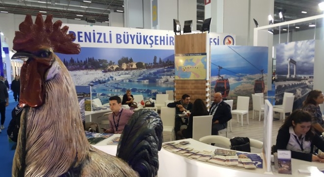 Denizli İzmir 11. Turizm Fuarında Fark Yarattı