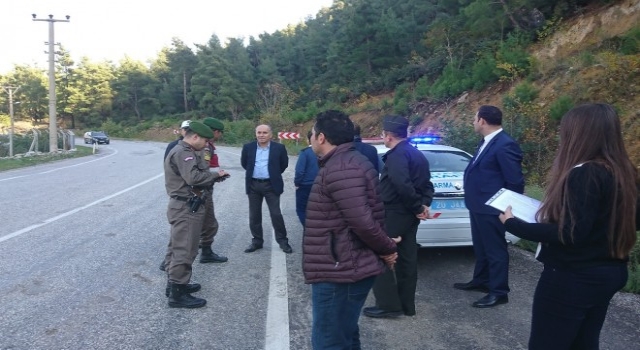 Honaz Yolunda Trafik Kazaları Azaltılacak