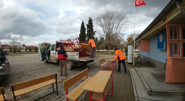 Çivril Belediyesinden Sıra Yardımı