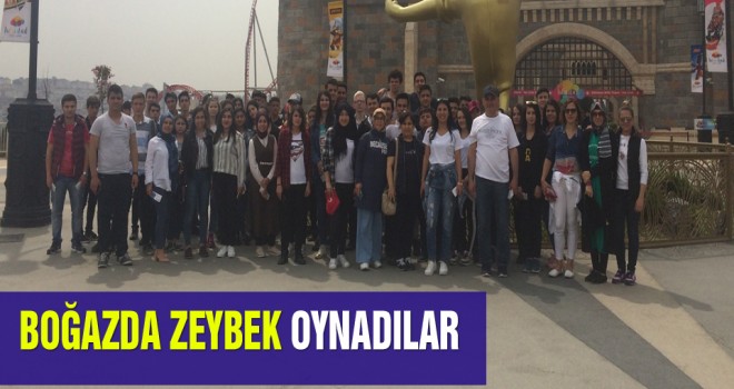 Boğazda Zeybek Oynadılar