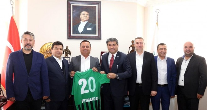 HOROZLARDAN YENİ BAŞKANLARA ZİYARET