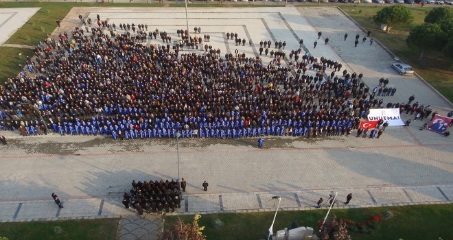 PAÜ Ailesi, 10 Kasım Atatürk’ü Anma Günü’nde  Düzenlenen Törende Bir Araya Geldi