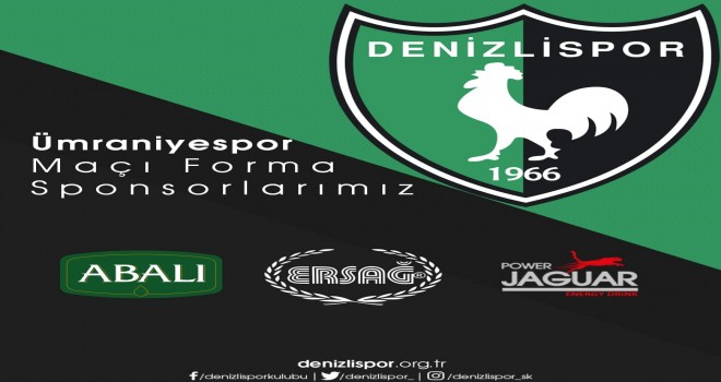 DENİZLİSPOR'A ÖNEMLİ SPONSOR