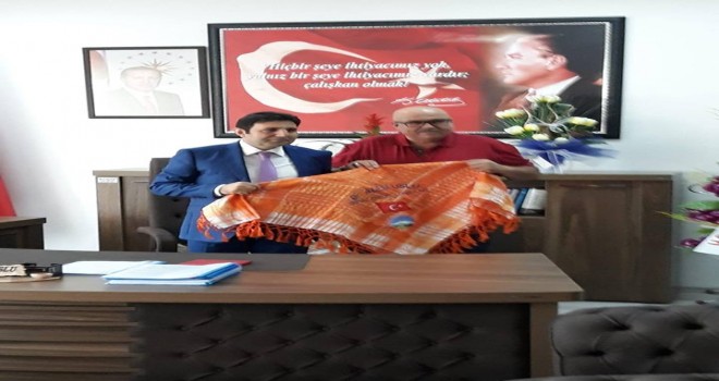 Denizli Yörükler Derneği Yönetiminden, Kaymakam Dr. Adem Usluyu ziyaret