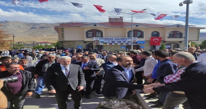 BAŞKAN BİLAL EKER’DEN EKİNÖZÜNE YATIRIM ATAĞI