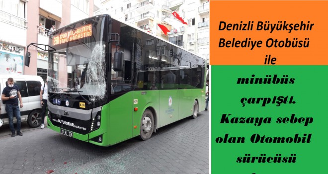 Denizlide  trafik kazası