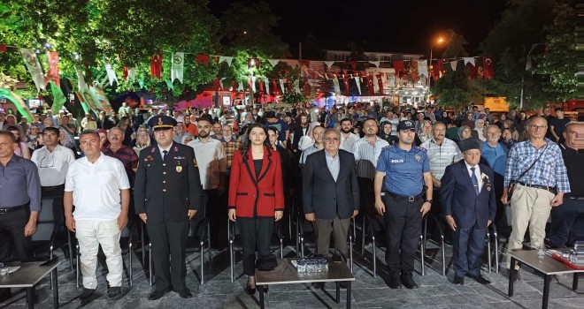 Baklan da 15 Temmuz'un 10 yıl dönümü anıldı.
