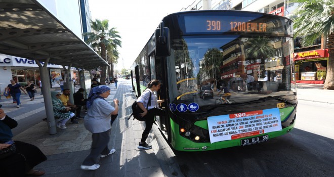 28 Ağustos'ta 18 adet otobüs hattı daha hizmete giriyor