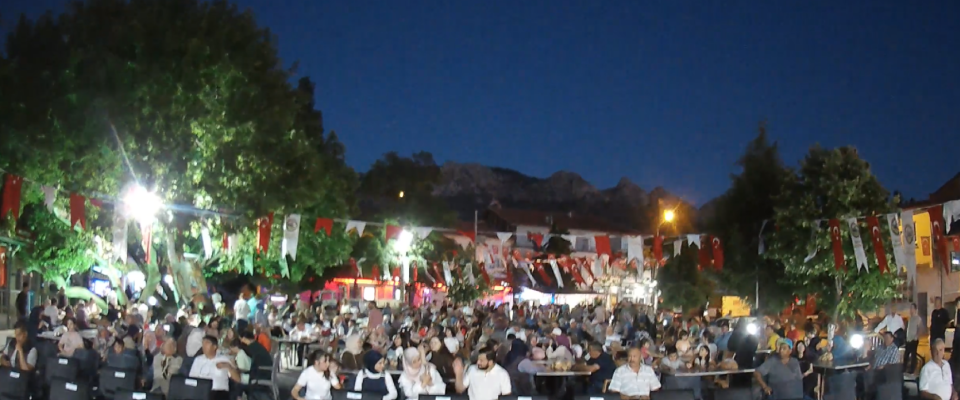 Baklan da 15 Temmuz'un 10 yıl dönümü anıldı.