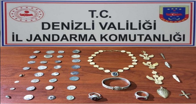 Jandarma'dan tarihi eser operasyonu