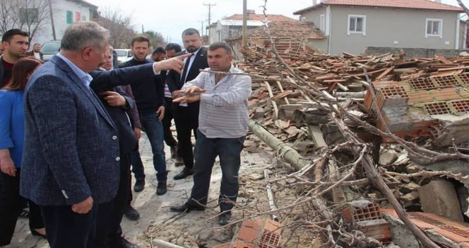 Bahtiyar Deprem Bölgesindeydi