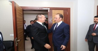 DENİZLİSPOR YÖNETİMİNDEN ÖRKİ'YE HAYIRLI OLSUN ZİYARETİ