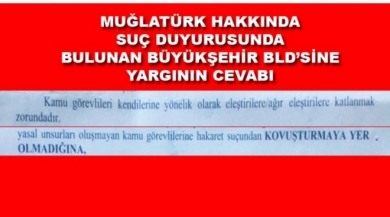 İnternet Medya Konfederasyonu Muğla İl Başkanı Serap Ülkü Yargıdan Döndü