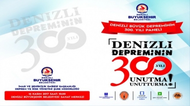 Denizli Büyük Depreminin 300. Yılı Paneli