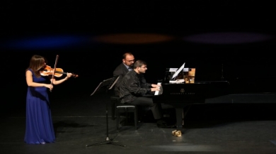 Keman Ve Piyano Resitali Müzikseverlerden Tam Not Aldı