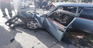 DENİZLİ'DE KAZA 4 YARALI