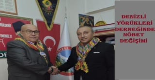Denizli Yörükleri Derneğinde  nöbet değişimi.