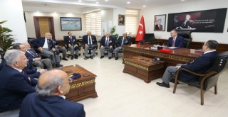 GAZİLERDEN, BAŞKAN GÜRLESİN’E TEŞEKKÜR ZİYARETİ